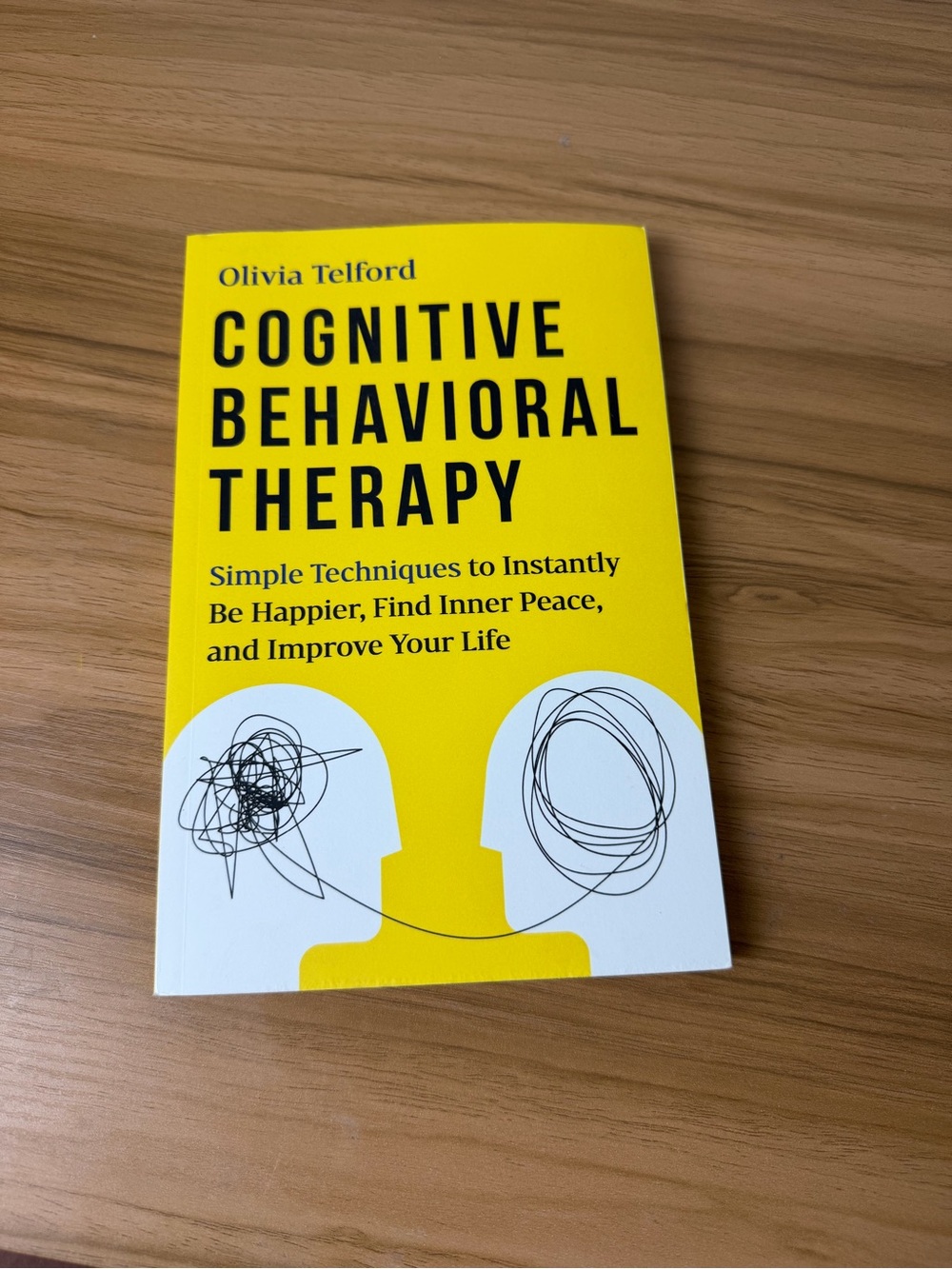 Cognitive Behavioral Therapy by Olivia Telford | Self-Help CBT Paperback